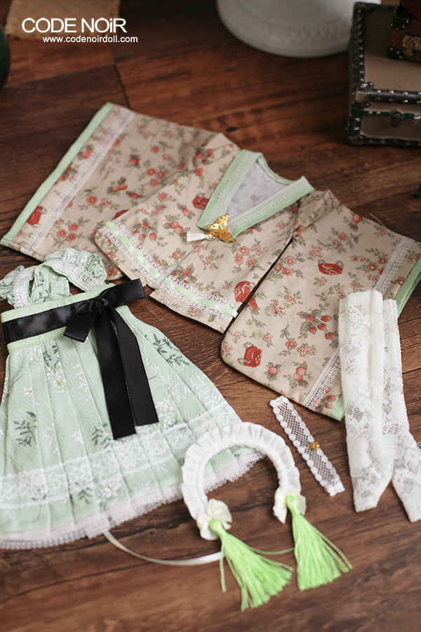 Old -CMD000206 Green Flower Maid [Limited Time] | Preorder | OUTFIT