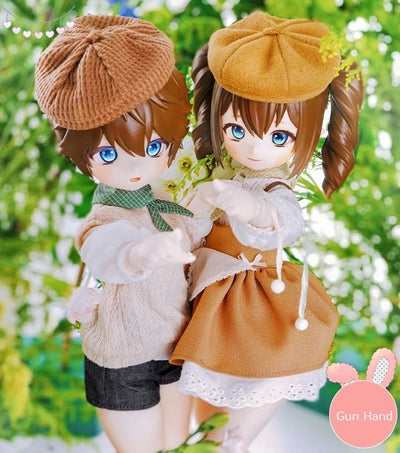 1/4 Hand Parts 3Pair Set (for Mimi)-Chocolate Skin [Limited quantity] | PREORDER | PARTS