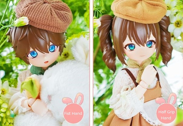 1/4 Hand Parts 3Pair Set (for Mimi)-Chocolate Skin [Limited quantity] | PREORDER | PARTS