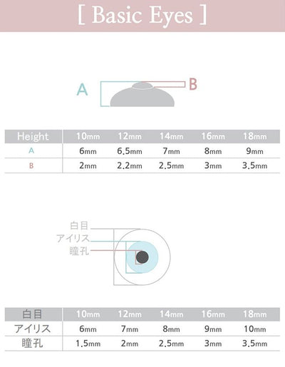 Basic PLANET 1 -12mm | Preorder | EYES