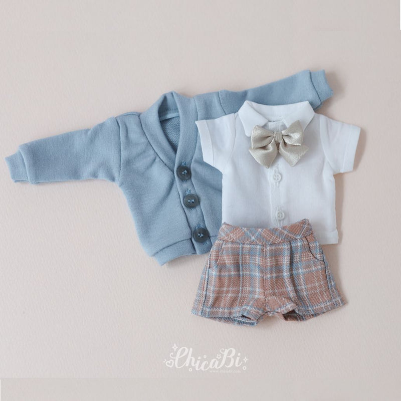 [Bebe] School Uniform Pants:Sky blue | Preorder | OUTFIT