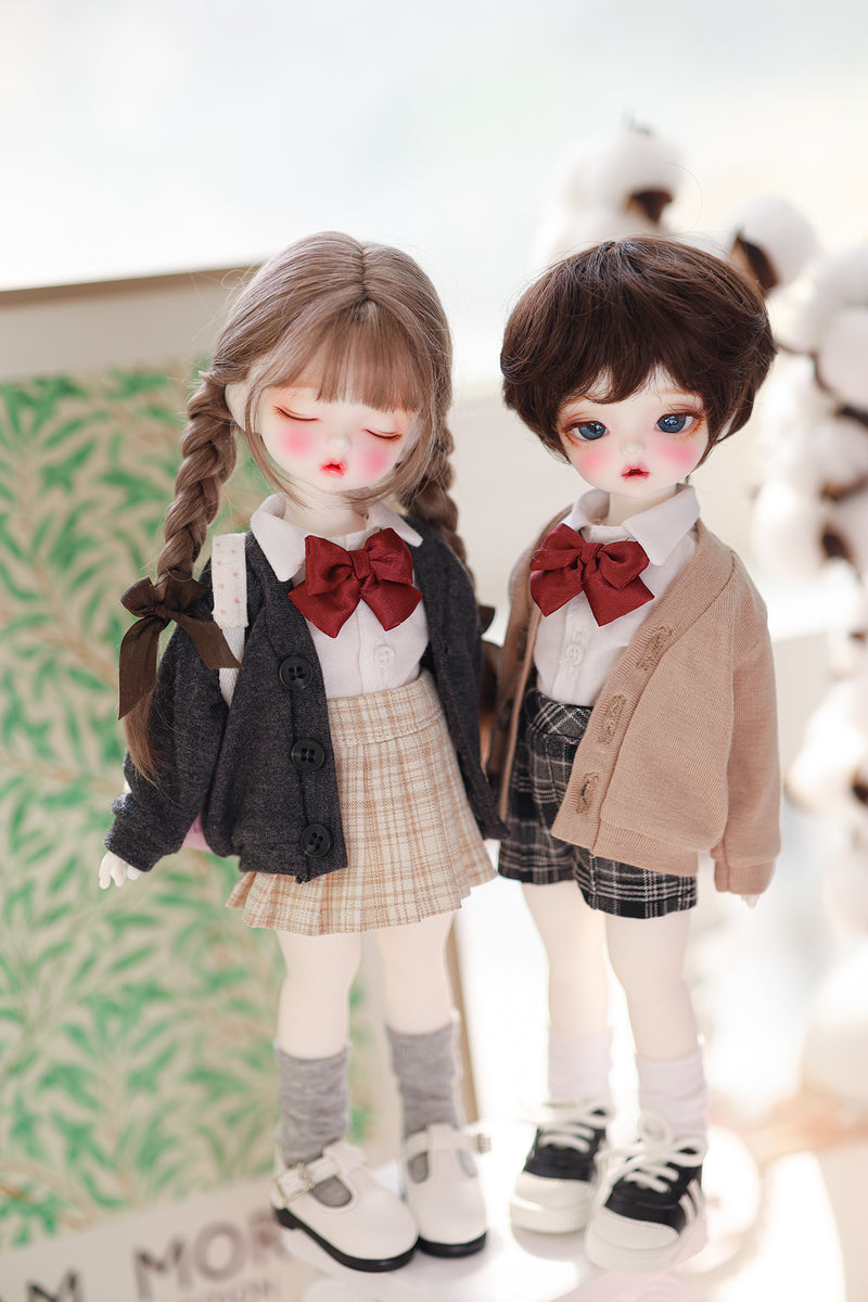 [Bebe] School Uniform Pants: Caramel | Preorder | OUTFIT