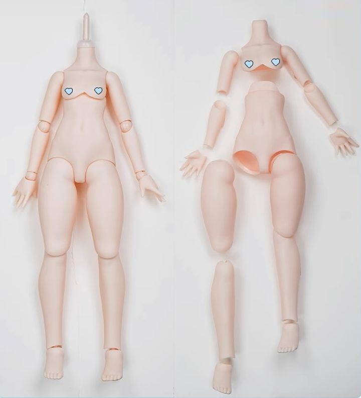 1/4 Girl Body (Mimi Ver.2) Chest L-Chocolate Skin [Limited quantity] | PREORDER | PARTS