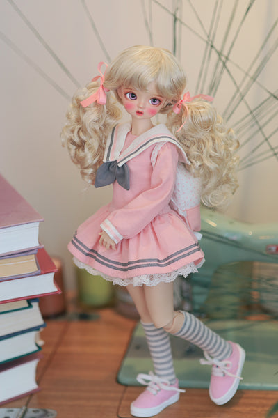 [Mini/MSD] Pastel sailor PINK | Preorder | OUTFIT