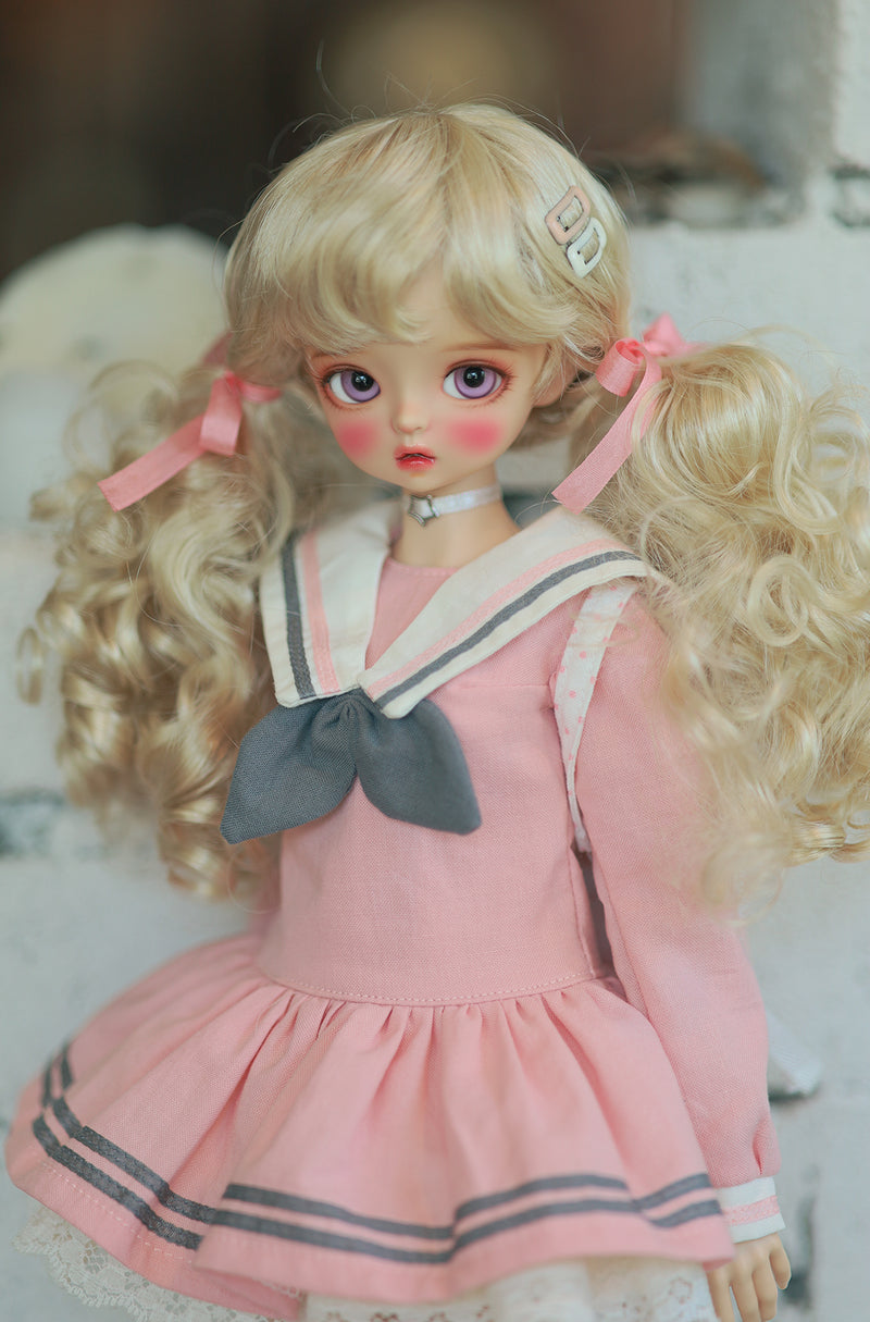 [Mini/MSD] Pastel sailor PINK | Preorder | OUTFIT