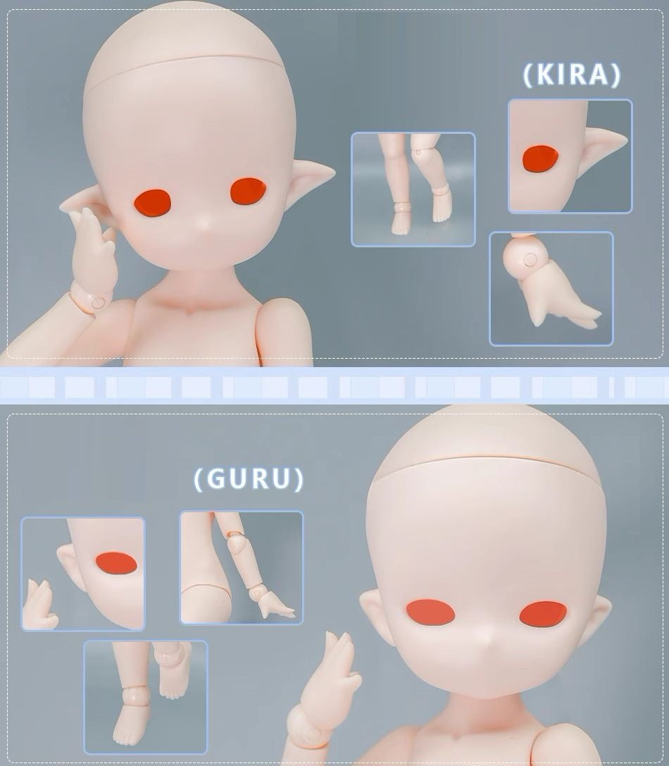 Kira & Guru Head-Ball Jointed Doll | Preorder | [Limited quantity
