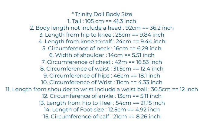 Trinity Girl Body | Preorder | PARTS