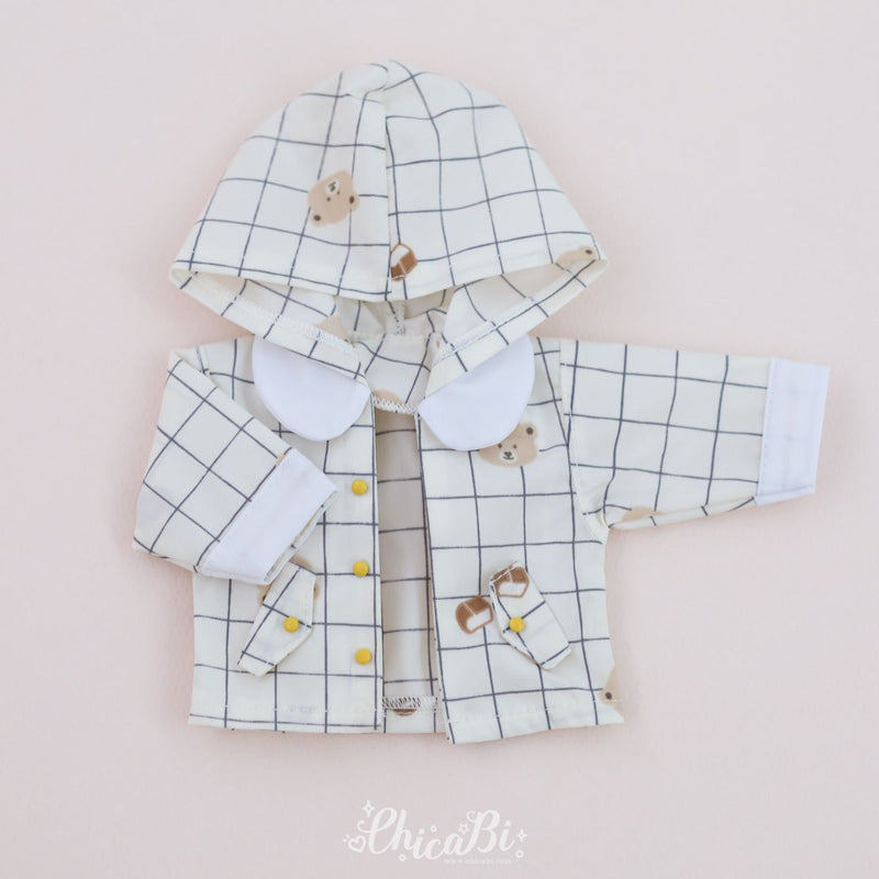 Test [Bebe] raincoat White | Preorder | OUTFIT