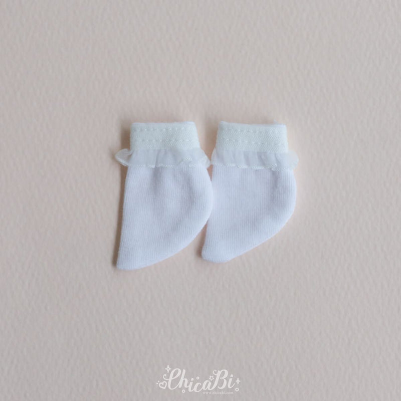[Bebe] frill Socks white | Preorder | OUTFIT