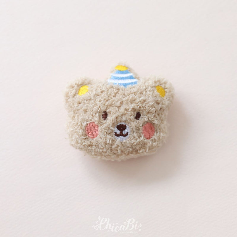 [Mini] Teddy bear Backpack/white | Preorder | ACCESSORIES