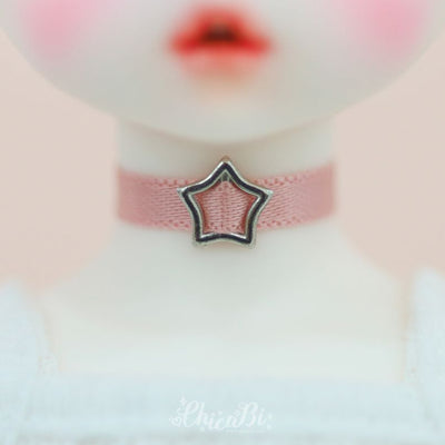 [Bebe] Choker Indie pink Star(sliver) | Preorder | ACCESSORIES