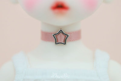 [Bebe] Choker Indie pink Star(sliver) | Preorder | ACCESSORIES