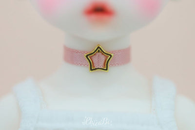 [Bebe] Choker Indie pink Star(sliver) | Preorder | ACCESSORIES