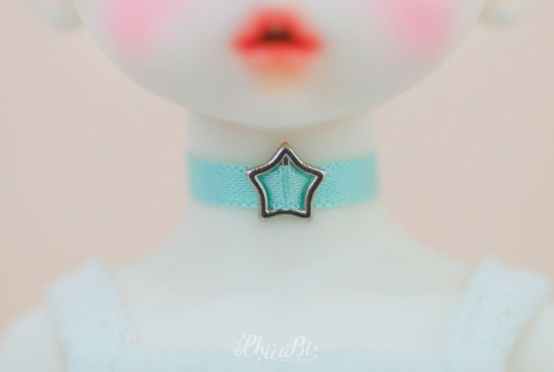 [Bebe] Choker Indie pink Star(sliver) | Preorder | ACCESSORIES