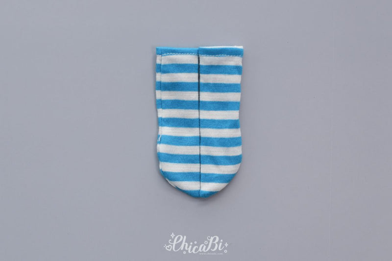 [Bebe] Stripe Socks (Violet) | Preorder | OUTFIT