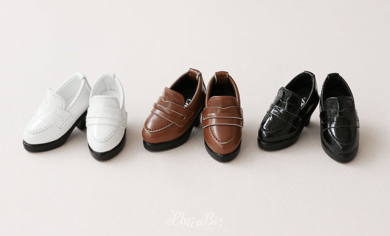 [Bebe/USD] Heel Loafer 3 color (Black) | Preorder | SHOES