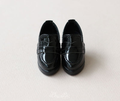 [Bebe/USD] Heel Loafer 3 color (Black) | Preorder | SHOES