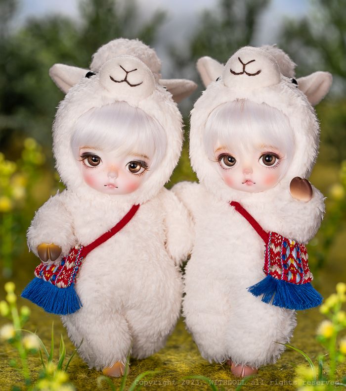 Big Head Alpaca Alexa (White) [5% OFF for a limited time] | PREORDER | DOLL