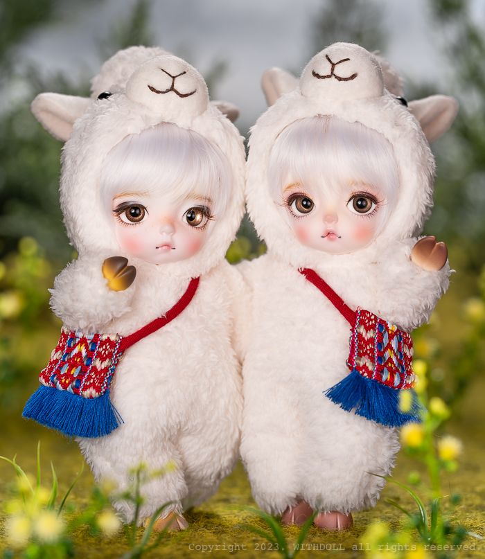 Big Head Alpaca Alexa (White) [Limited Time 15% OFF] | PREORDER | DOLL