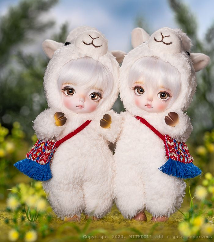 Big Head Alpaca Alex (White) [5% OFF for a limited time] | PREORDER | DOLL