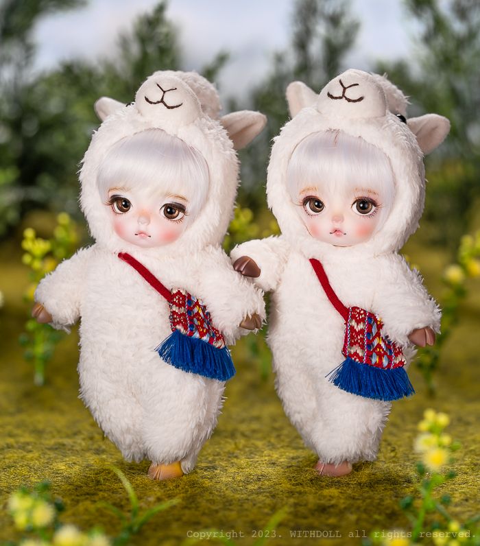 Big Head Alpaca Alexa (White) [Limited Time 15% OFF] | PREORDER | DOLL