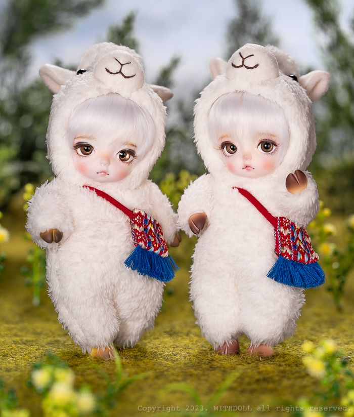 Big Head Alpaca Alexa (White) [Limited Time 15% OFF] | PREORDER | DOLL