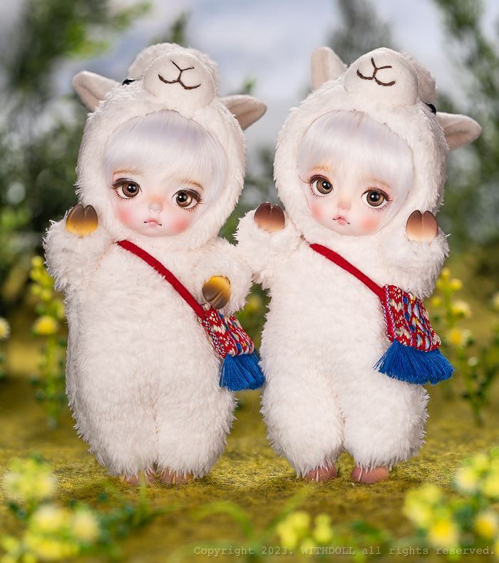 Big Head Alpaca Alexa (White) [Limited Time 15% OFF] | PREORDER | DOLL