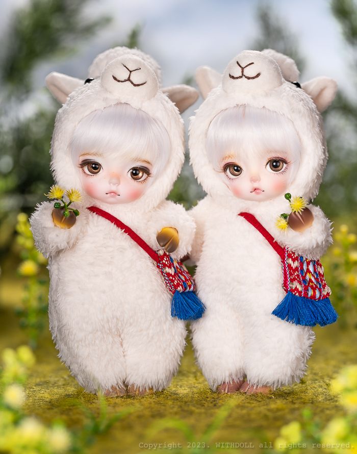 Big Head Alpaca Alexa (White) [Limited Time 15% OFF] | PREORDER | DOLL