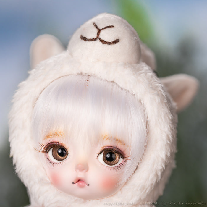 Big Head Alpaca Alexa (White) [Limited Time 15% OFF] | PREORDER | DOLL
