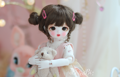 [7-8"] Dango twin tails/Brown | Preorder | WIG