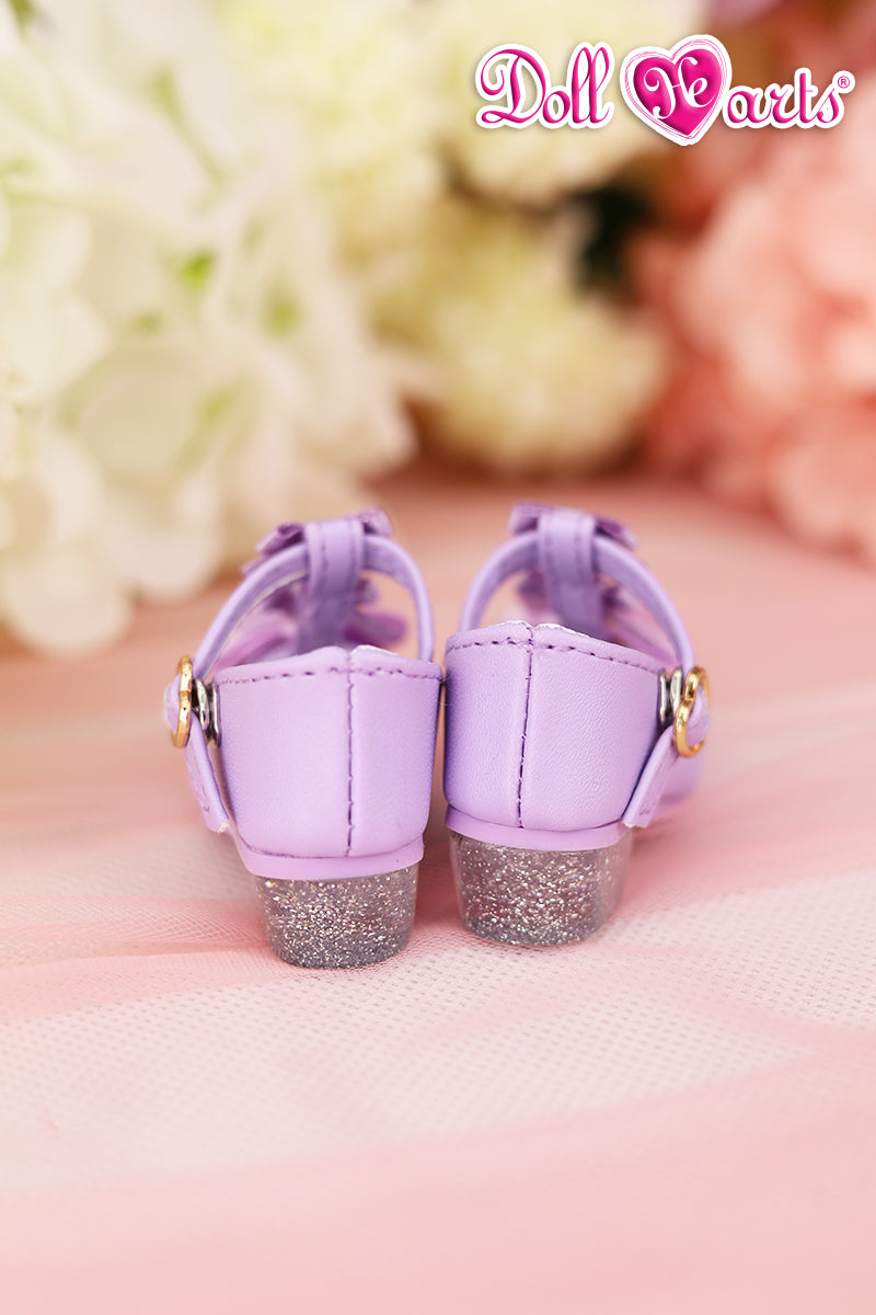 MS000665 Violet shining heart high heels [MSD]【Limited Quantity】 | Preorder | SHOES