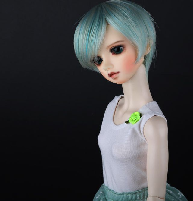 [FMDM-1109] Vintage Green(F7)＊Curly hair clip of a pair | Preorder | WIG