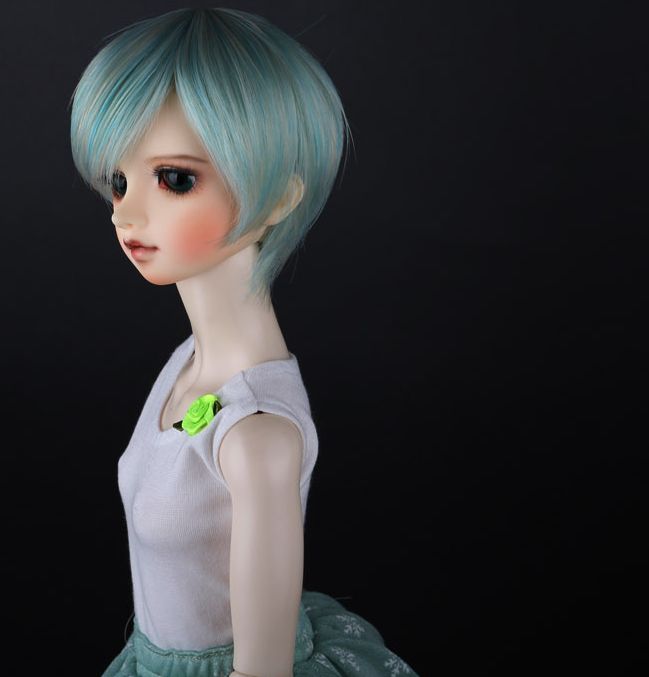 [FMDM-1109] Vintage Green(F7)＊Curly hair clip of a pair | Preorder | WIG