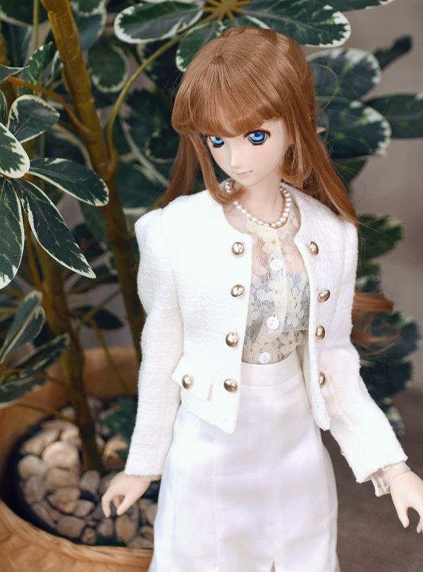 COCO (Urbane) SD16: Ivory Set (Satin Skirt) [Limited Time] | Preorder | OUTFIT