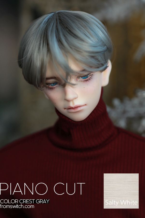 Piano Cut (M: salty white) [Limited Time] | Preorder | WIG