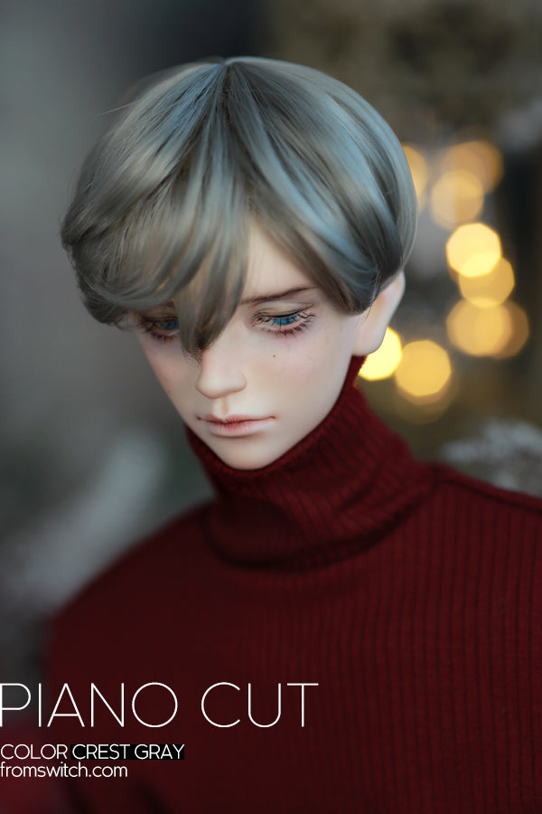 Piano Cut (M: salty white) [Limited Time] | Preorder | WIG