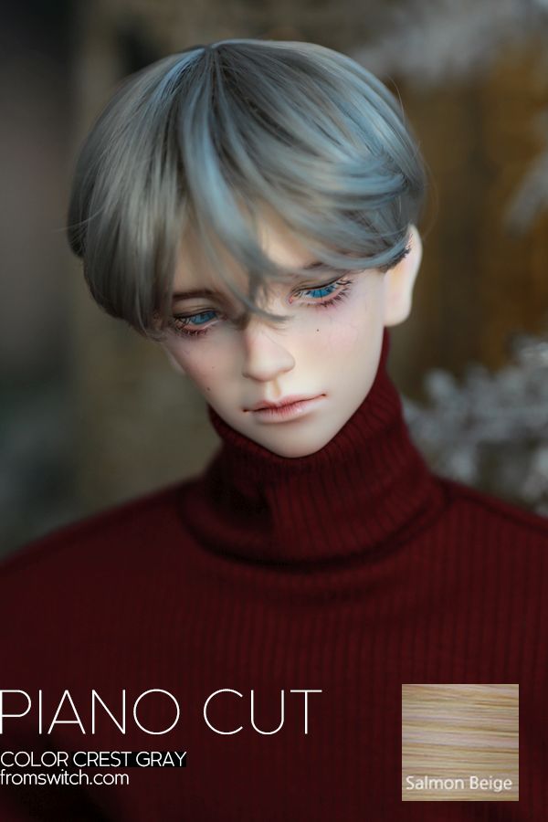 Piano Cut (M: Salmon Beige) [Limited Time] | Preorder | WIG