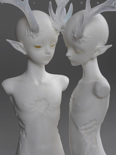 1/4 Body Chestform (Excluding Head) Moon Gray Skin [Limited Time] | Preorder | PARTS