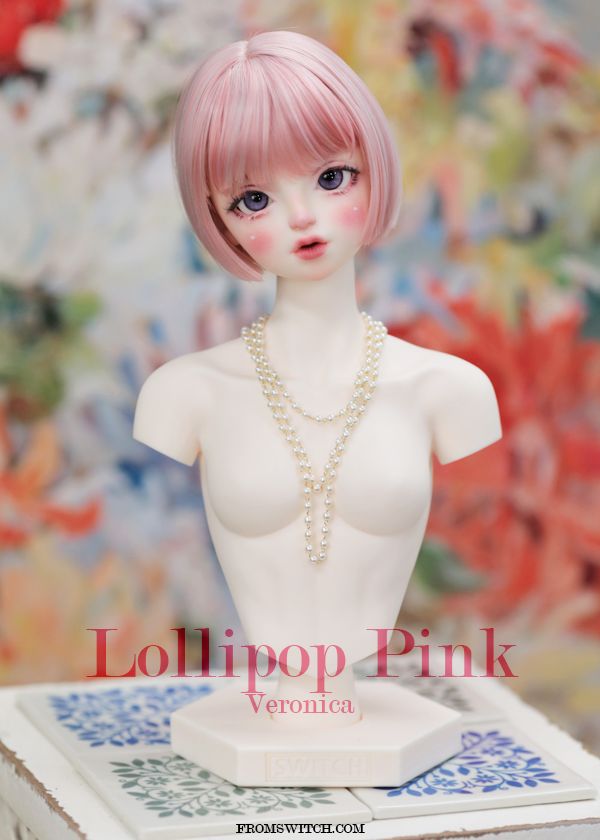 Veronica M: Lollipop Pink [Limited Time] | Preorder | WIG