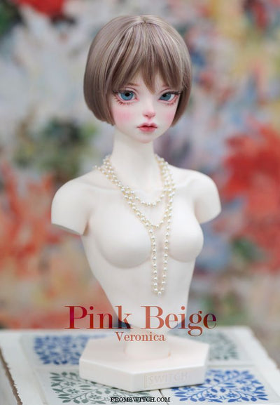 Veronica M: Pink Beige [Limited Time] | Preorder | WIG