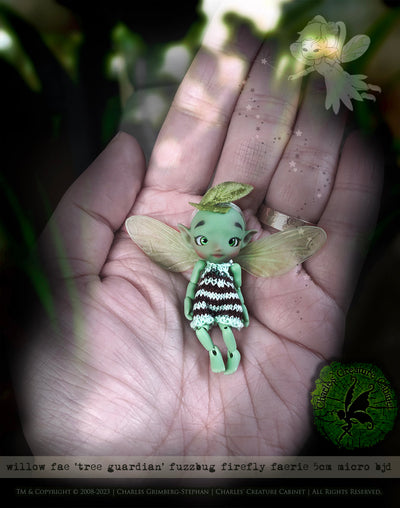 WILLA Fae 'Tree Guardian' Faerie ball-jointed doll 5cm Micro BJD [Limited Quantity & Limited Time] | Preorder | DOLL