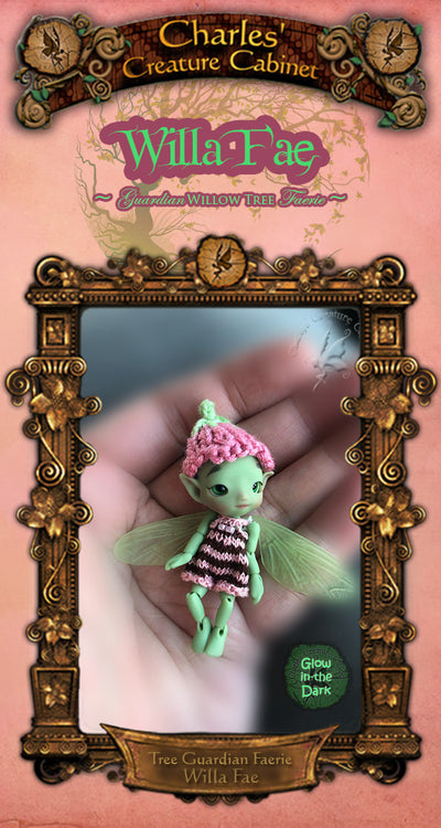 WILLA Fae 'Tree Guardian' Faerie ball-jointed doll 5cm Micro BJD [Limited Quantity & Limited Time] | Preorder | DOLL