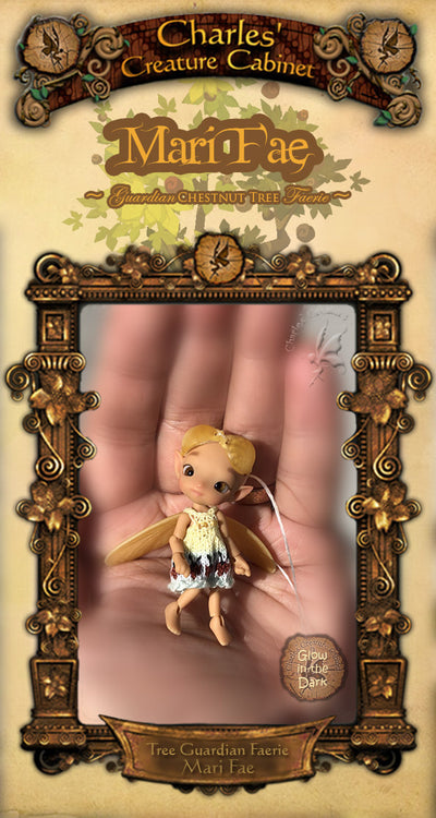 MARI Fae 'Tree Guardian' Faerie ball-jointed doll 5cm Micro BJD [Quantity & limited time]  | Preorder | DOLL