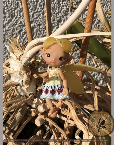 MARI Fae 'Tree Guardian' Faerie ball-jointed doll 5cm Micro BJD [Quantity & limited time]  | Preorder | DOLL