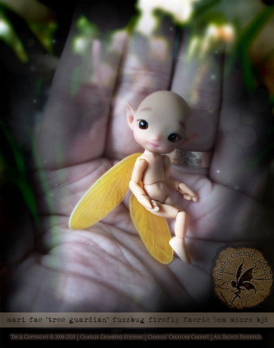 MARI Fae 'Tree Guardian' Faerie ball-jointed doll 5cm Micro BJD [Quantity & limited time]  | Preorder | DOLL