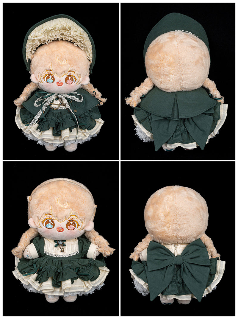 Antique cape dress (Deep green) [Limited time] [PLUSHIE20] | Preorder | OUTFIT