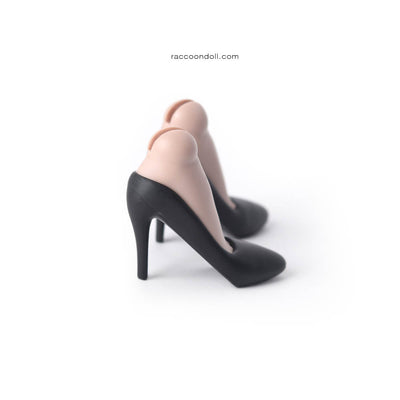 Woman’s Resin Heels : Black | Preorder | PARTS
