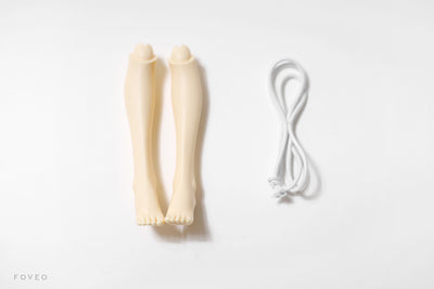 43 Heel Legs -Salmon White Skin [Limited Time] | Preorder | PARTS