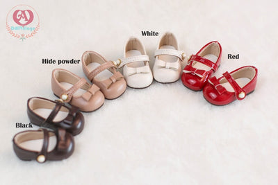 Small Round Toe Leather Shoes【21cm】Hide Powder | Preorder | SHOES
