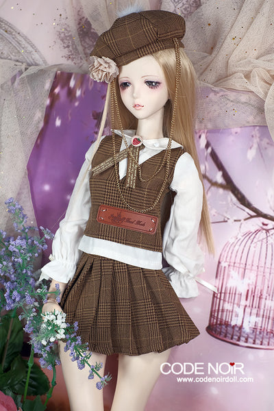 CMD000236 Tawny Brown Elegance | Preorder | OUTFIT